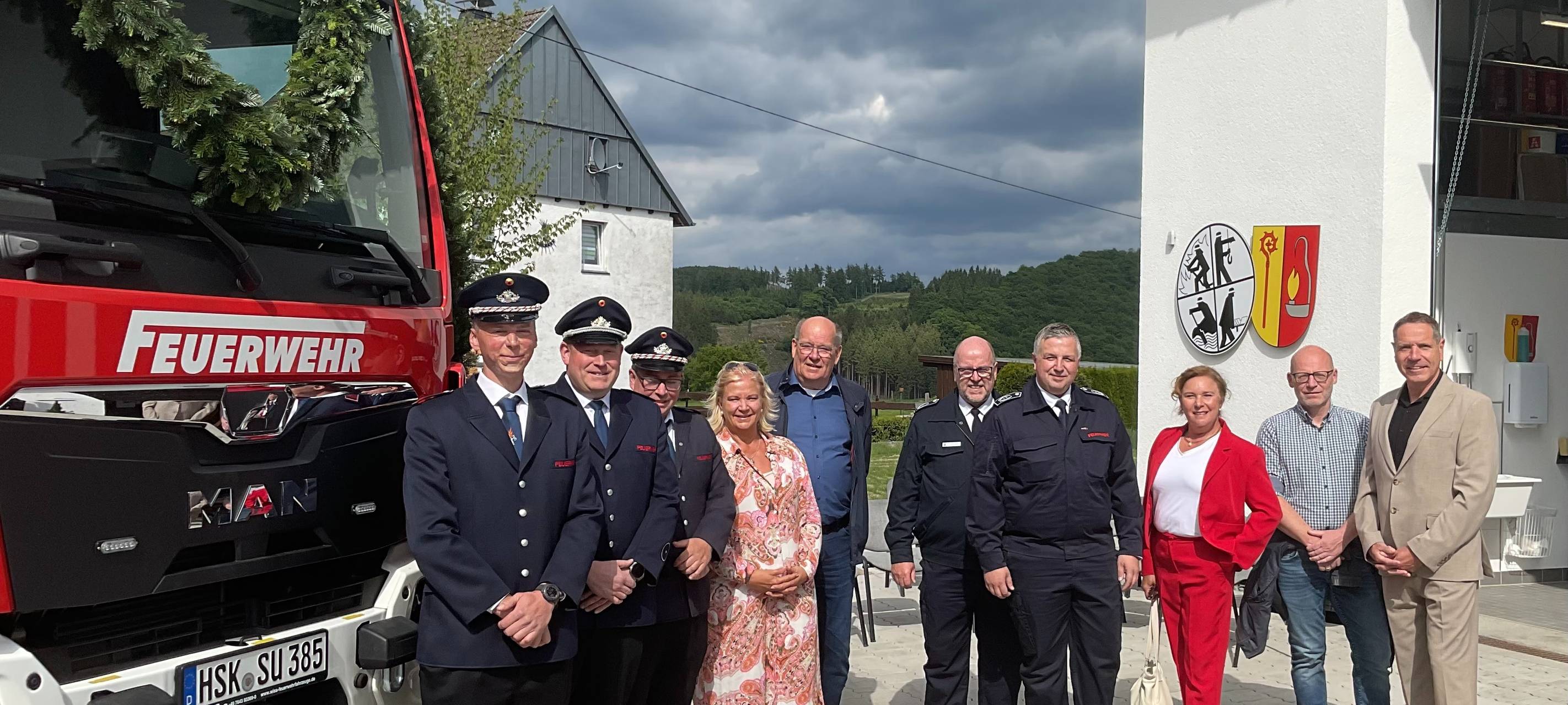 Sundern: Neues Feuerwehrhaus für Meinkenbracht