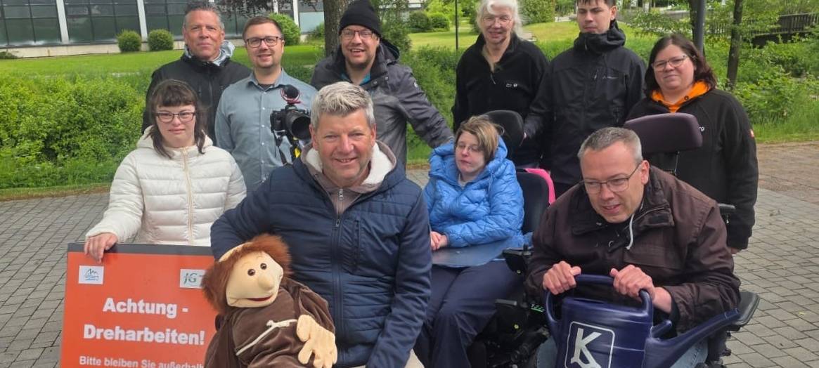 Olsberg: Dreharbeiten im Kurpark