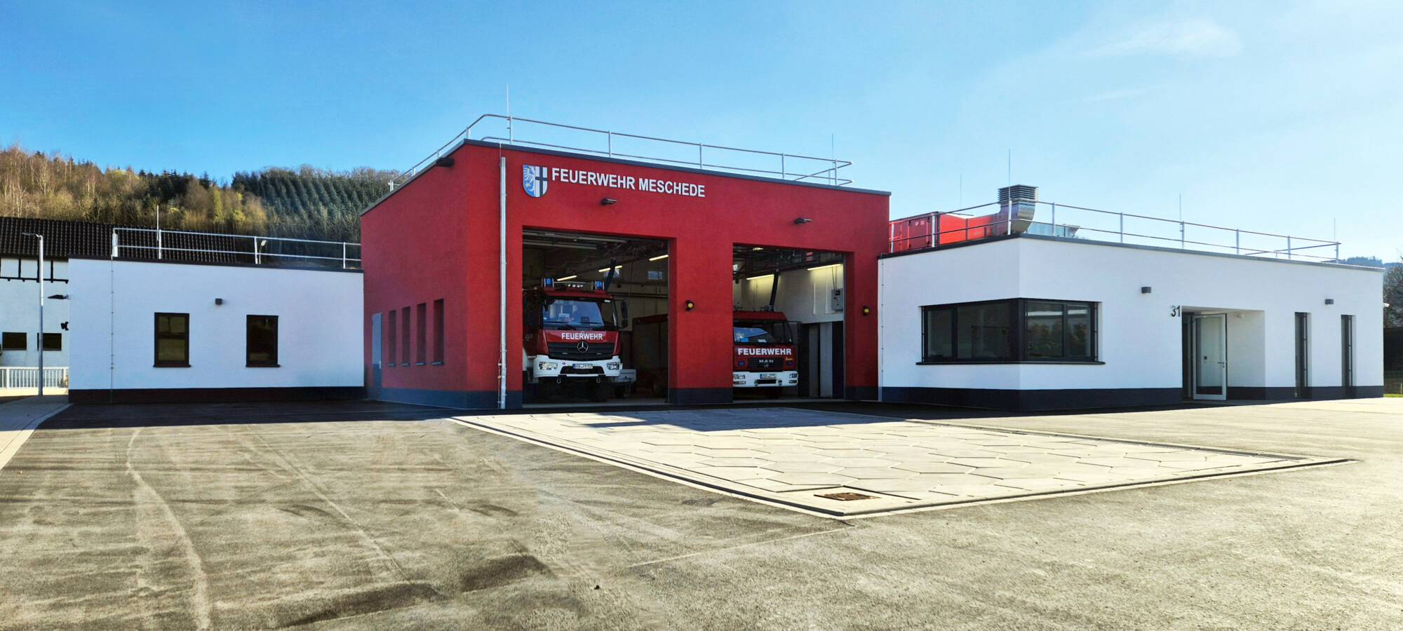 Meschede: Neues Feuerwehrhaus wird eingeweiht