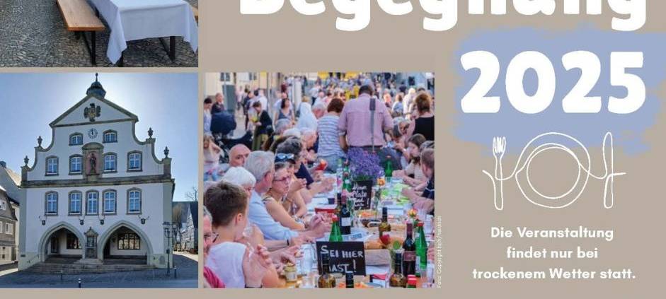 Tafel der Begegnung in Brilon