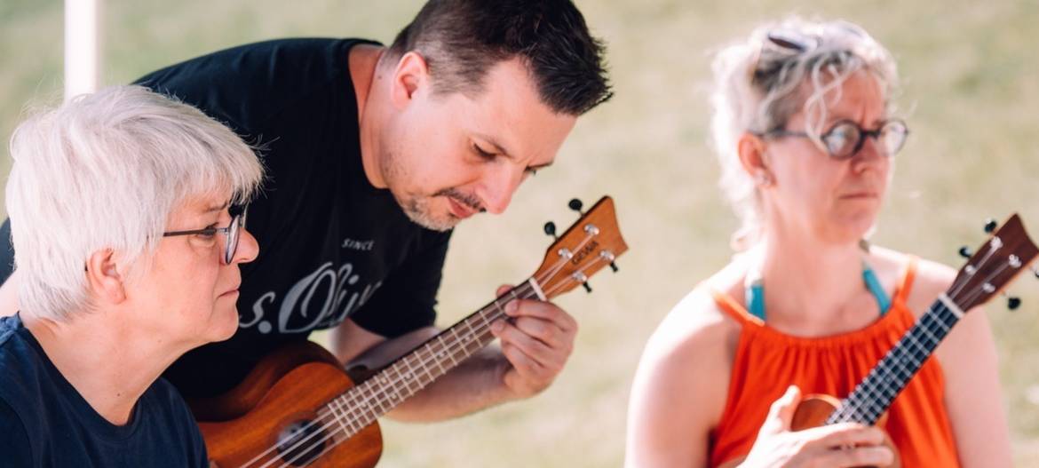 Zum Nachhören: Ukulele Workshop am Sorpesee
