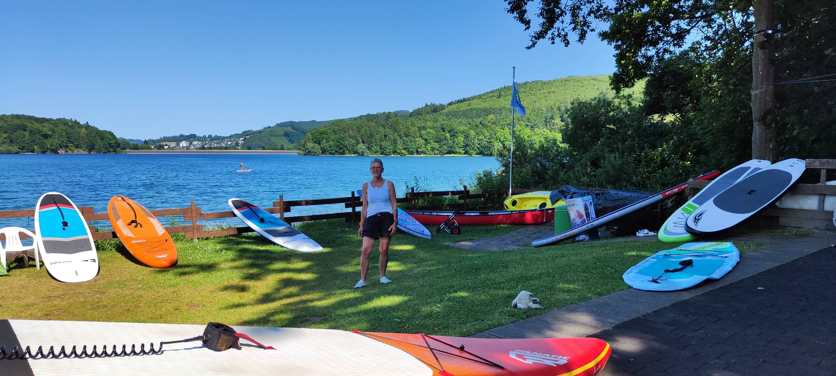 Zum Nachhören: SUP Verleih am Hennesee