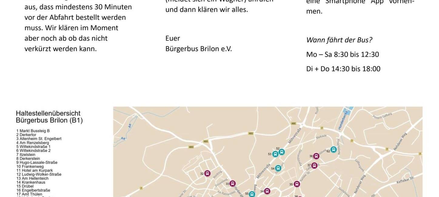 Brilon bekommt neuen Bürgerbus