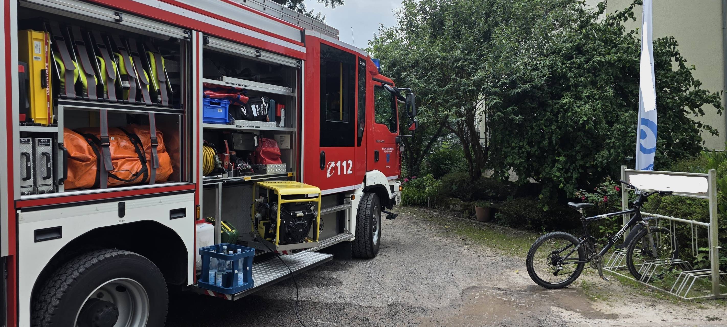 Arnsberg: Brand in Wohnstätte