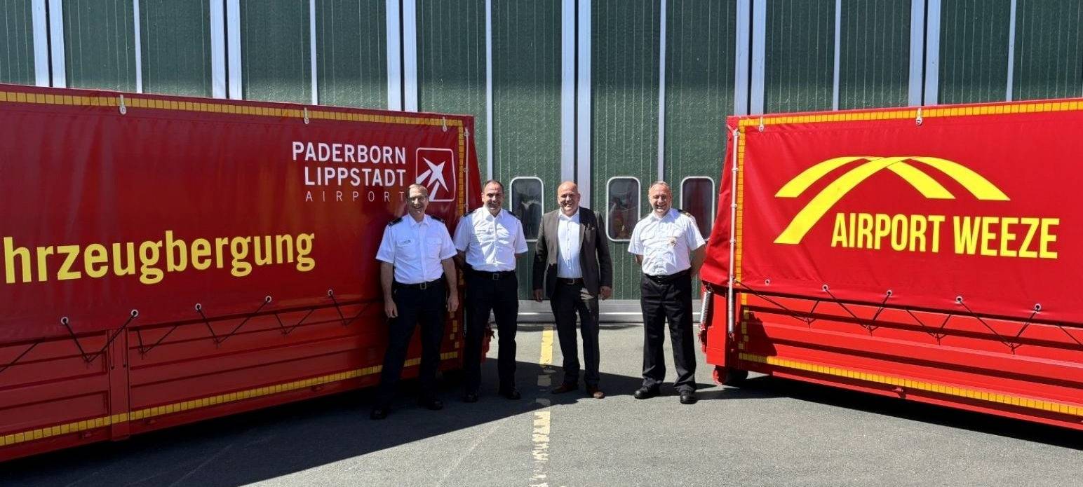 Sicherheit am Flughafen Paderborn/Lippstadt