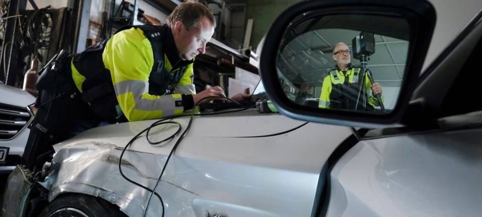 Verkehrsunfallaufnahmeteams im Sauerland