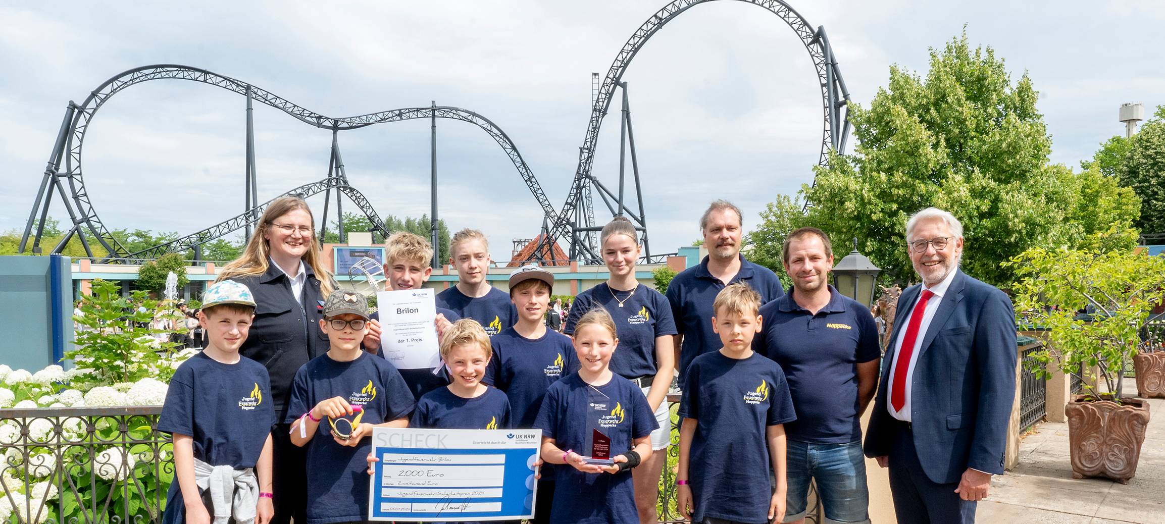 Brilon: Jugendfeuerwehr Hoppecke gewinnt Preis