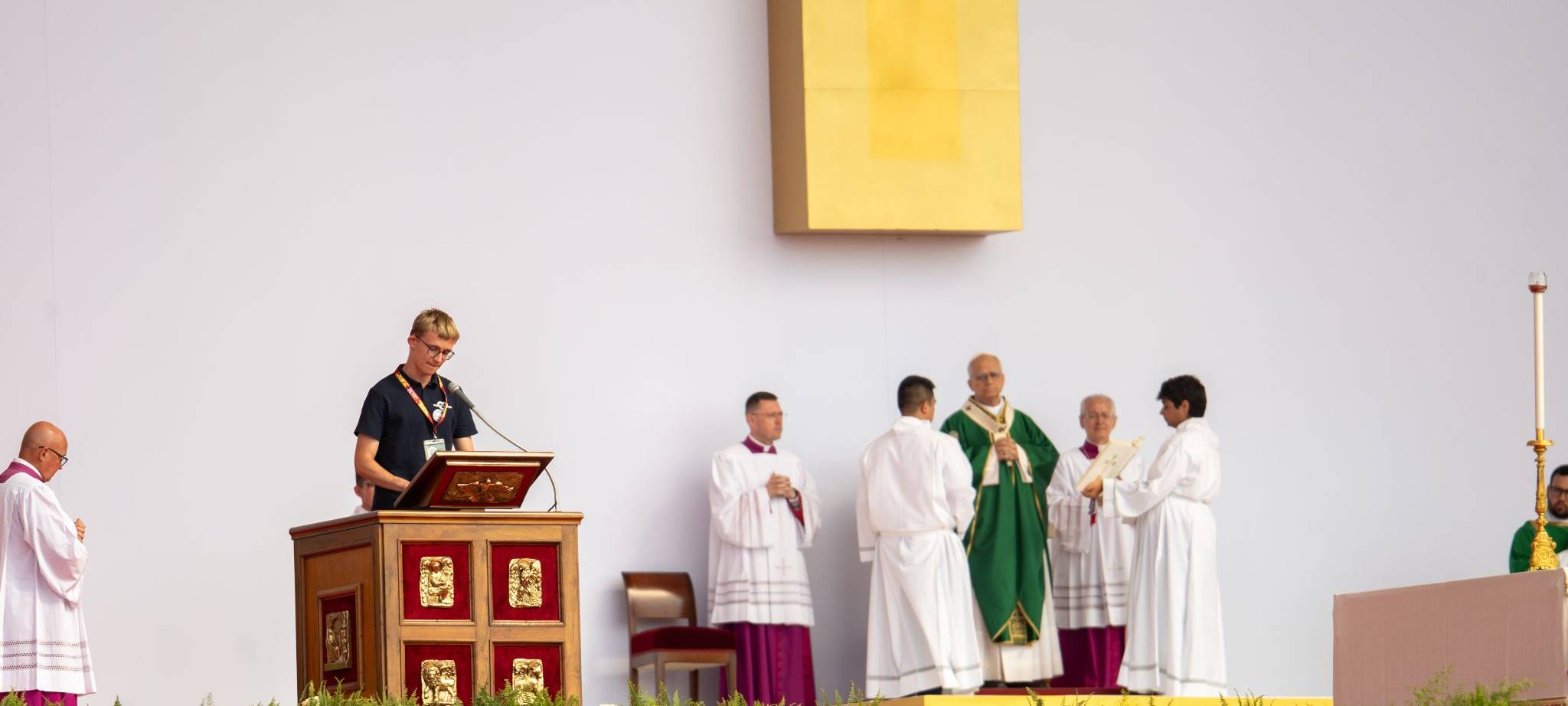 Sauerland: katholische Pilger beim Papst in Rom