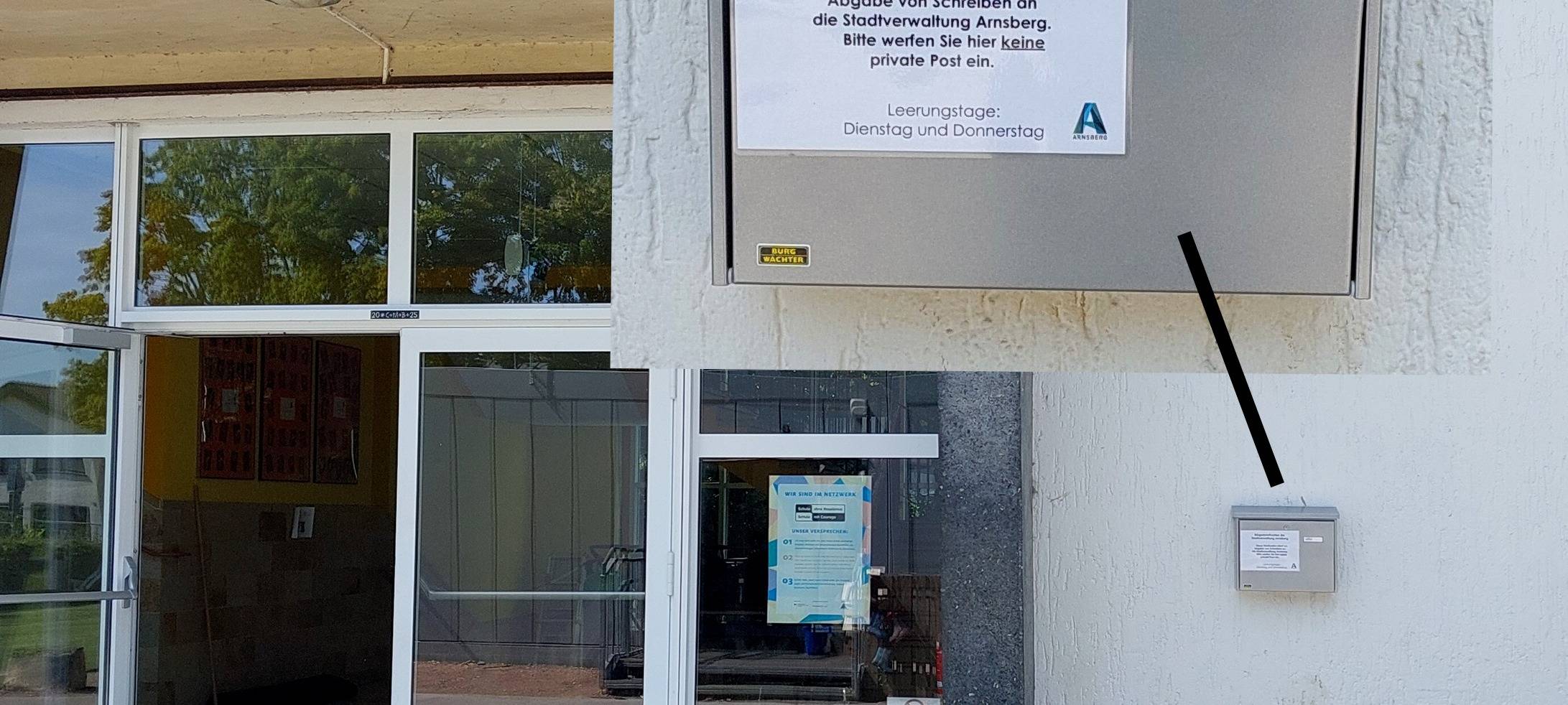 Arnsberg: neuer Service-Briefkasten in Oeventrop