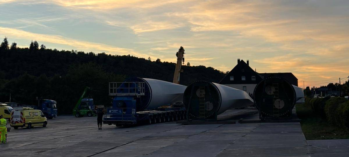 Sundern: Rotorblatttransport für Windpark verschoben