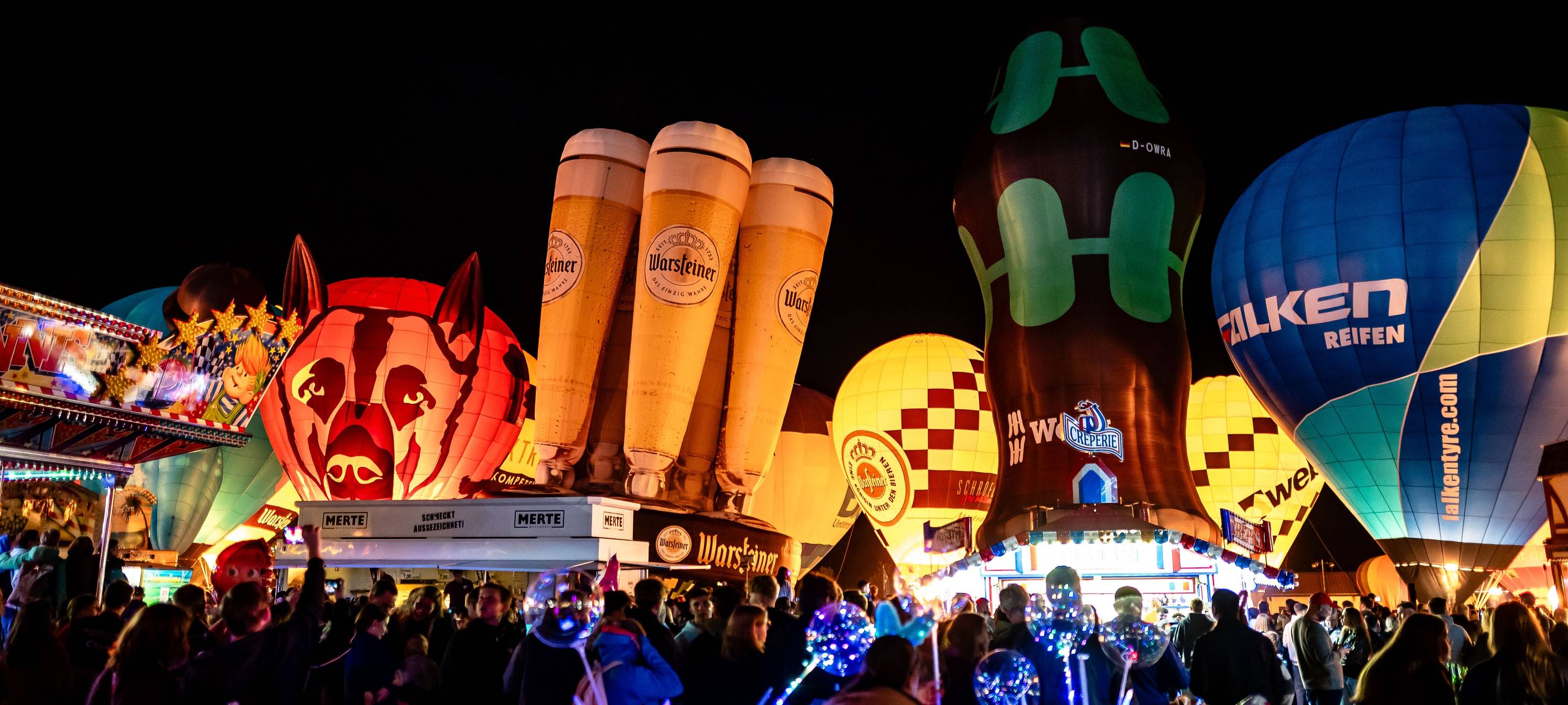 Rund 100 000 Besucher bei der Warsteiner Montgolfiade