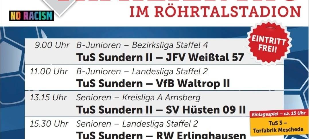 Sundern: Familientag im Röhrtalstadion