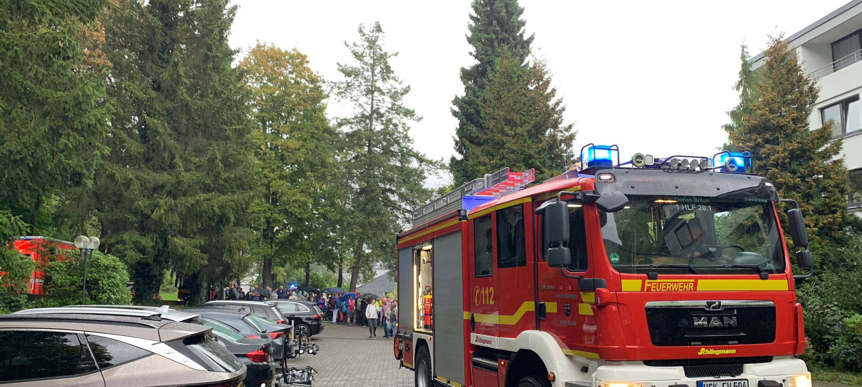 Brilon: Hotel wegen Brandalarm geräumt