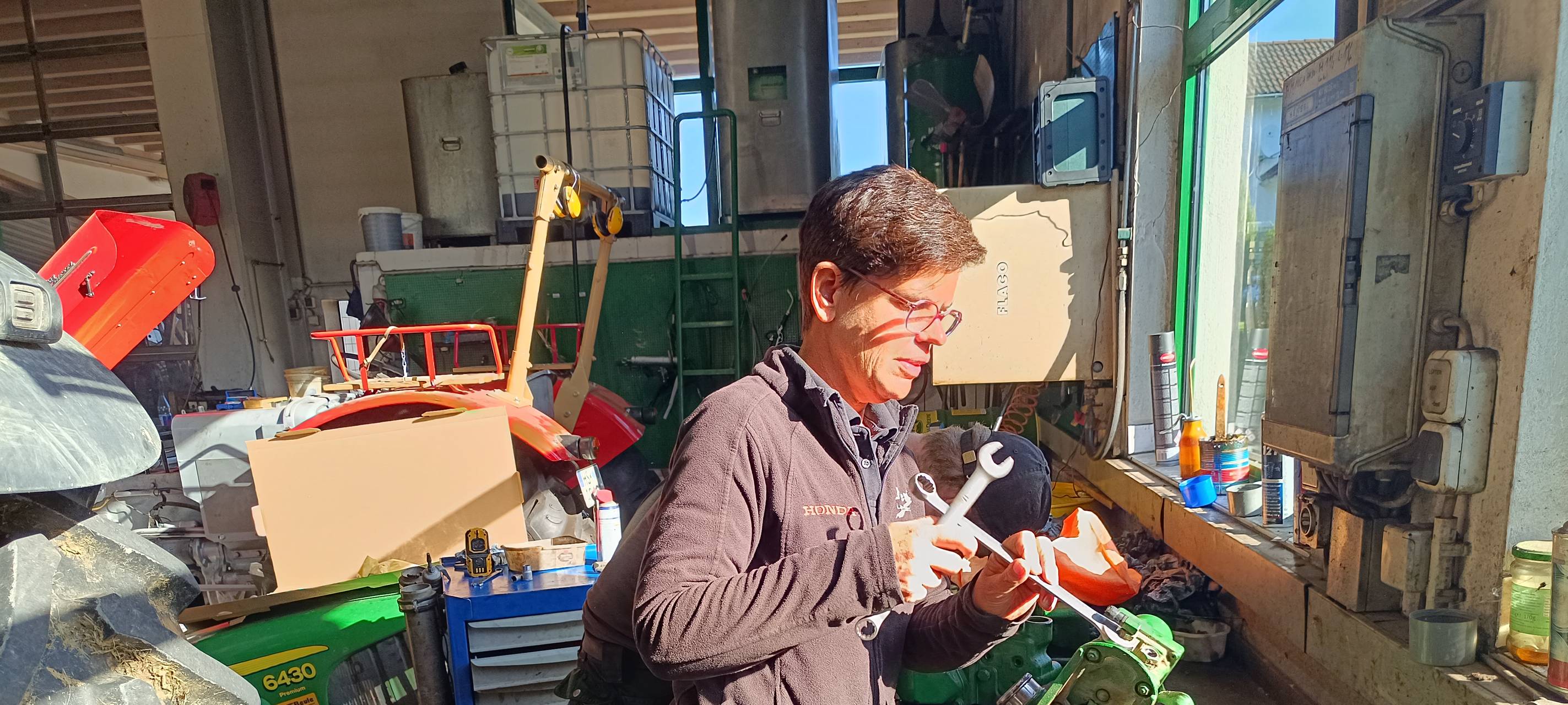 Nicole Beule immer mittendrin im Gewühl