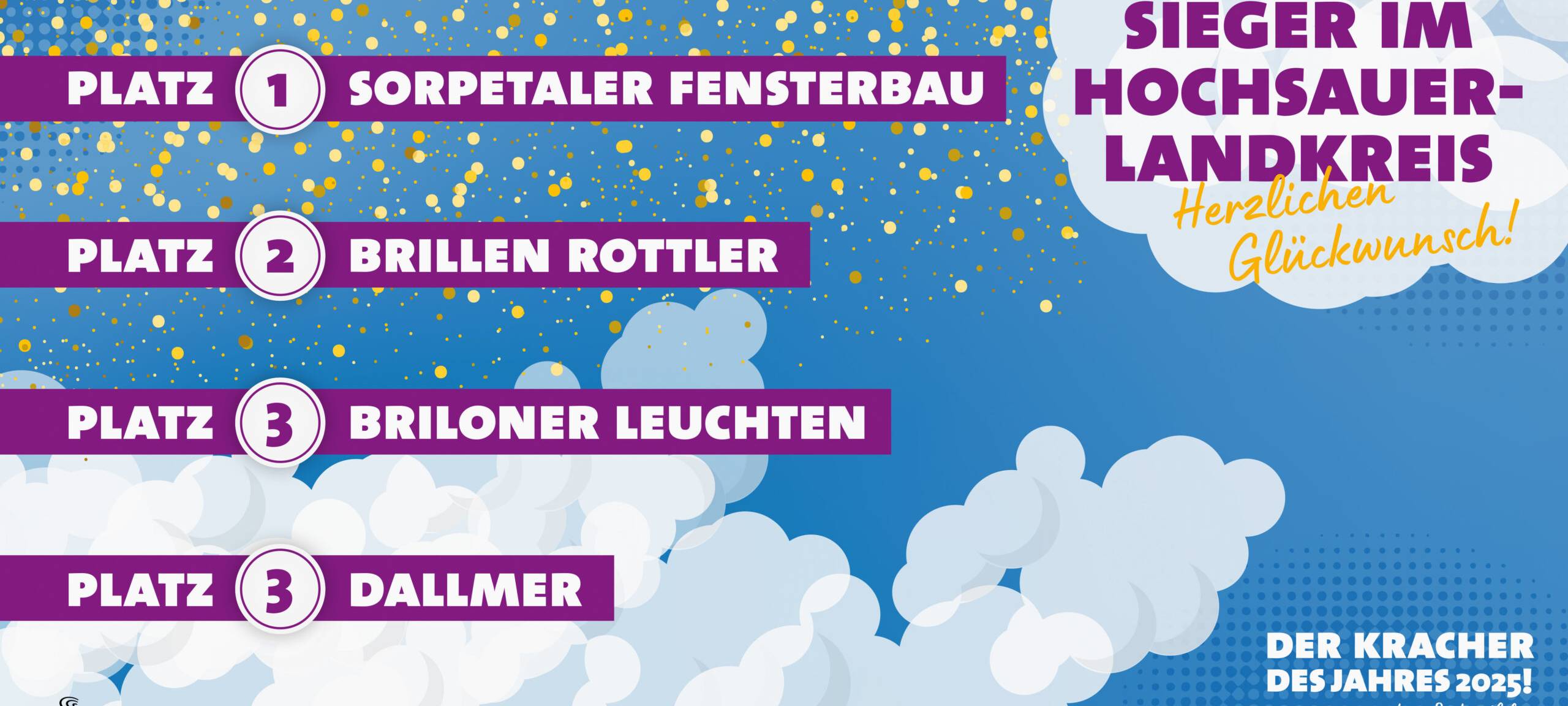 Sauerland: Wahl zum Kracher des Jahres