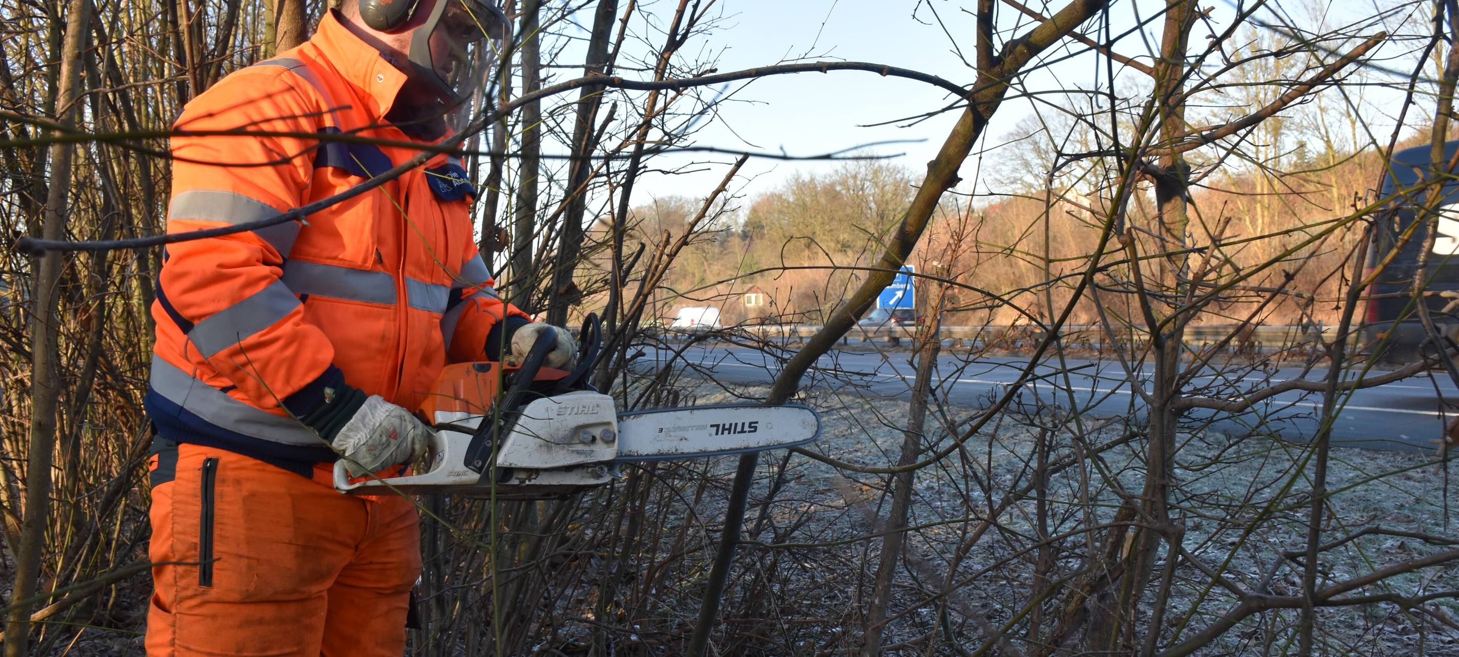 Sauerland: Verkehrsbehinderungen durch Gehölzpflege