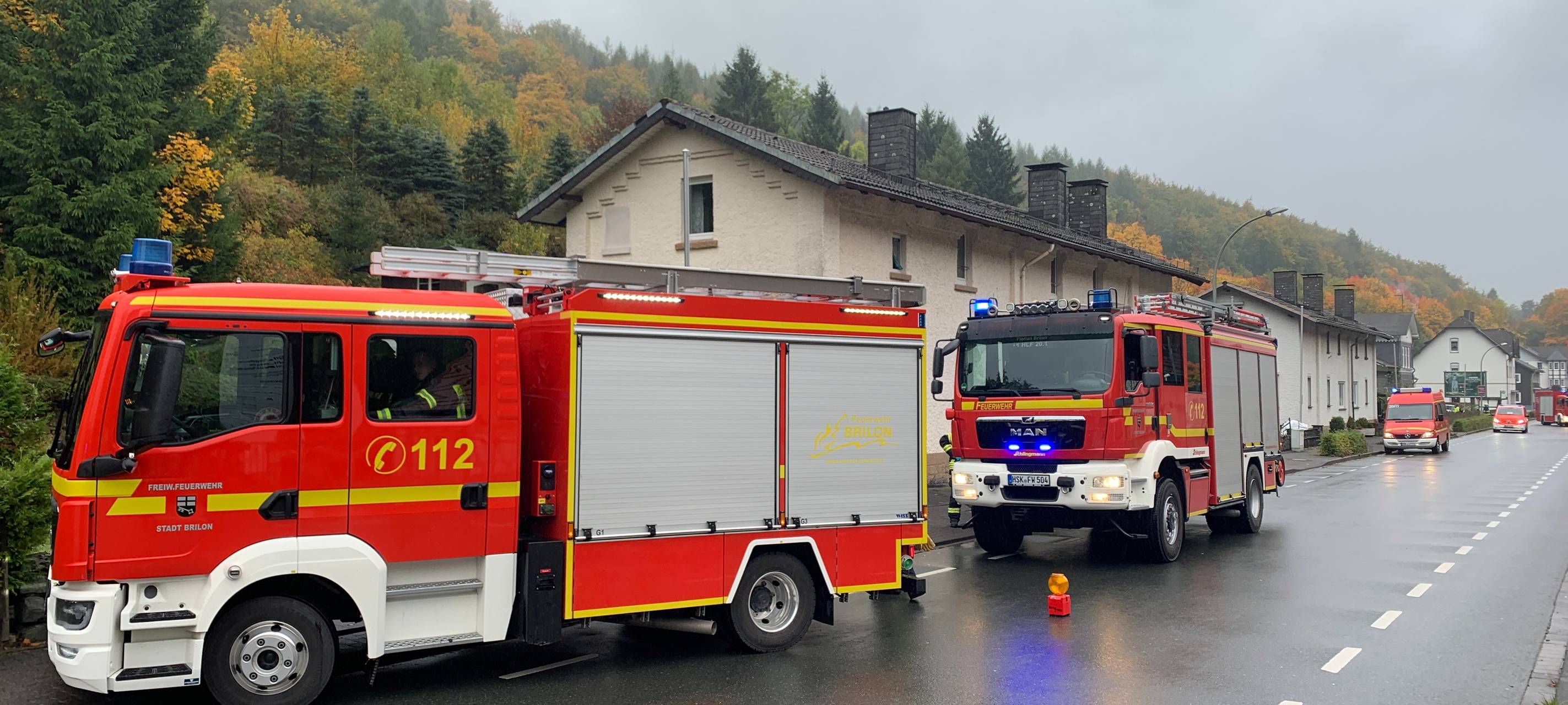 Brilon: Leichnam nach Brand gefunden