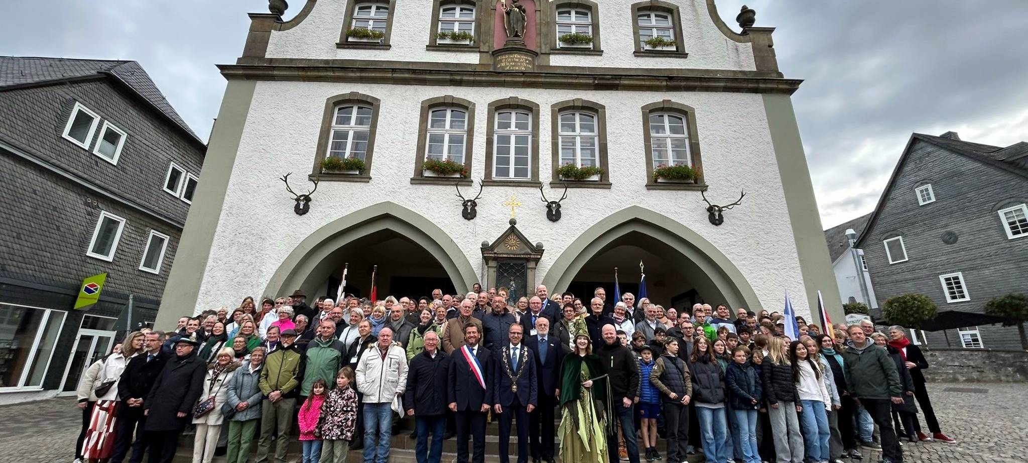 Brilon feiert mit Partnerstädten