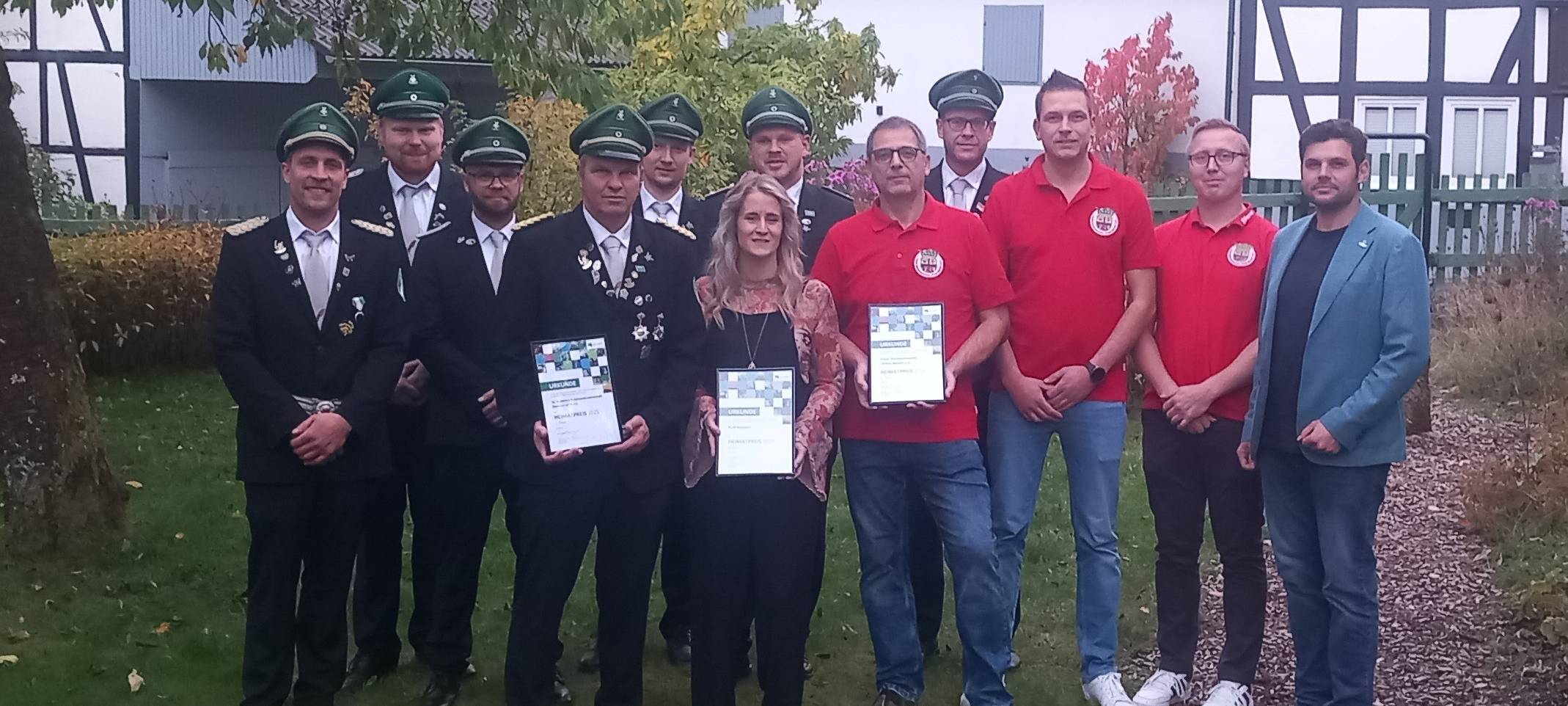 Die Stadt Hallenberg hat ihren Heimatpreis verliehen