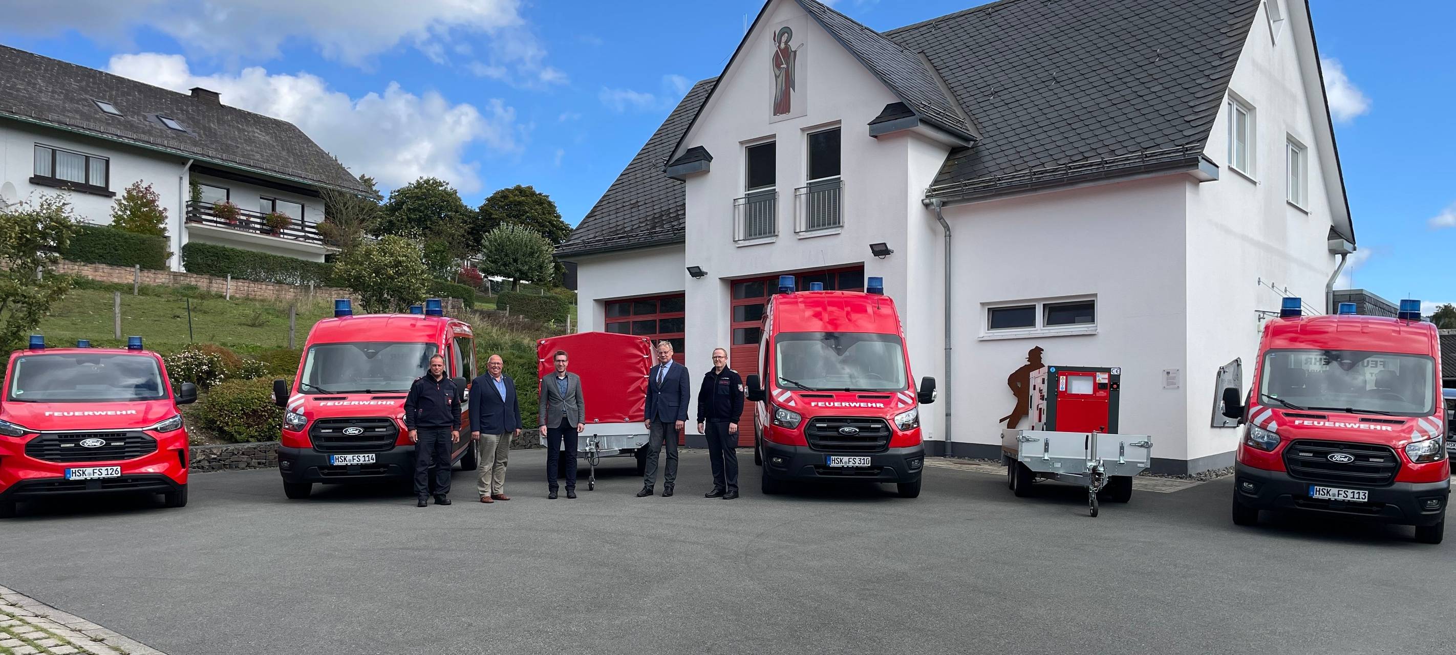 Neue Fahrzeuge für Schmallenberger Feuerwehr