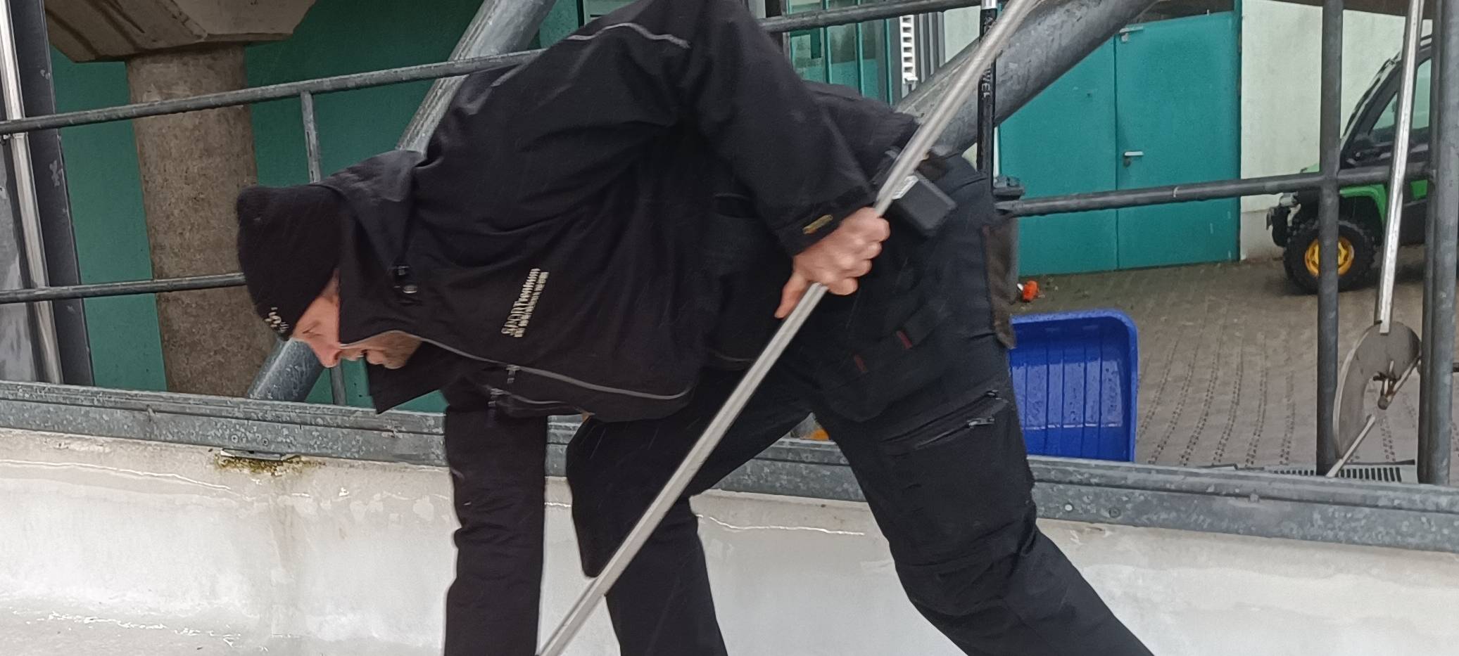 Der Bahnchef muss die Startspur immer wieder neu ziehen