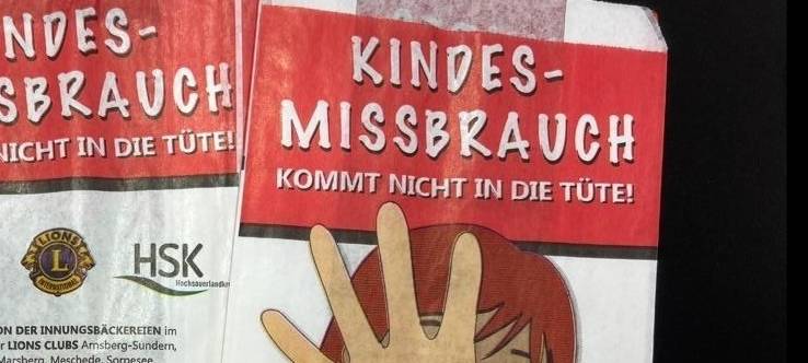 Zum Nachhören: Brötchentüten gegen Kindesmissbrauch