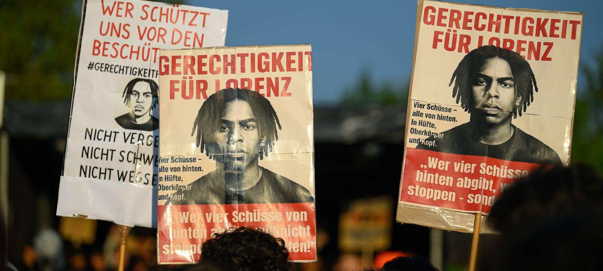Demo nach Polizeischüssen in Oldenburg