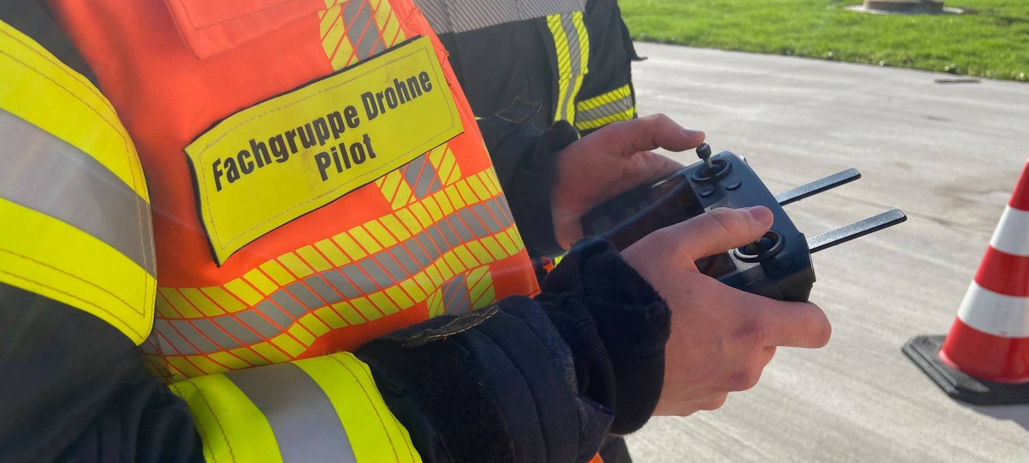 Zum Nachhören: Drohneneinheit der Feuerwehr