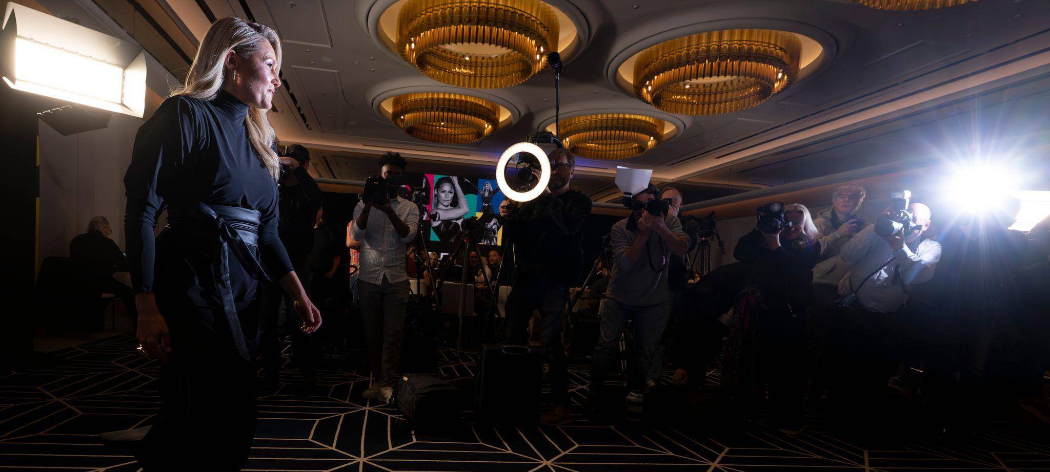 Pressekonferenz mit Helene Fischer