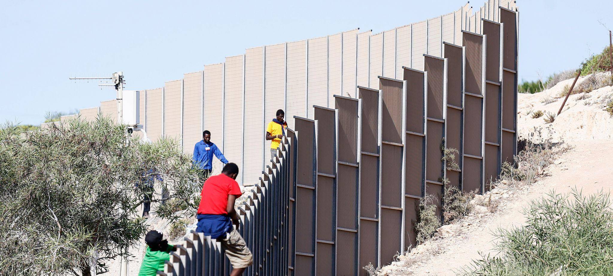 Migranten auf Lampendusa