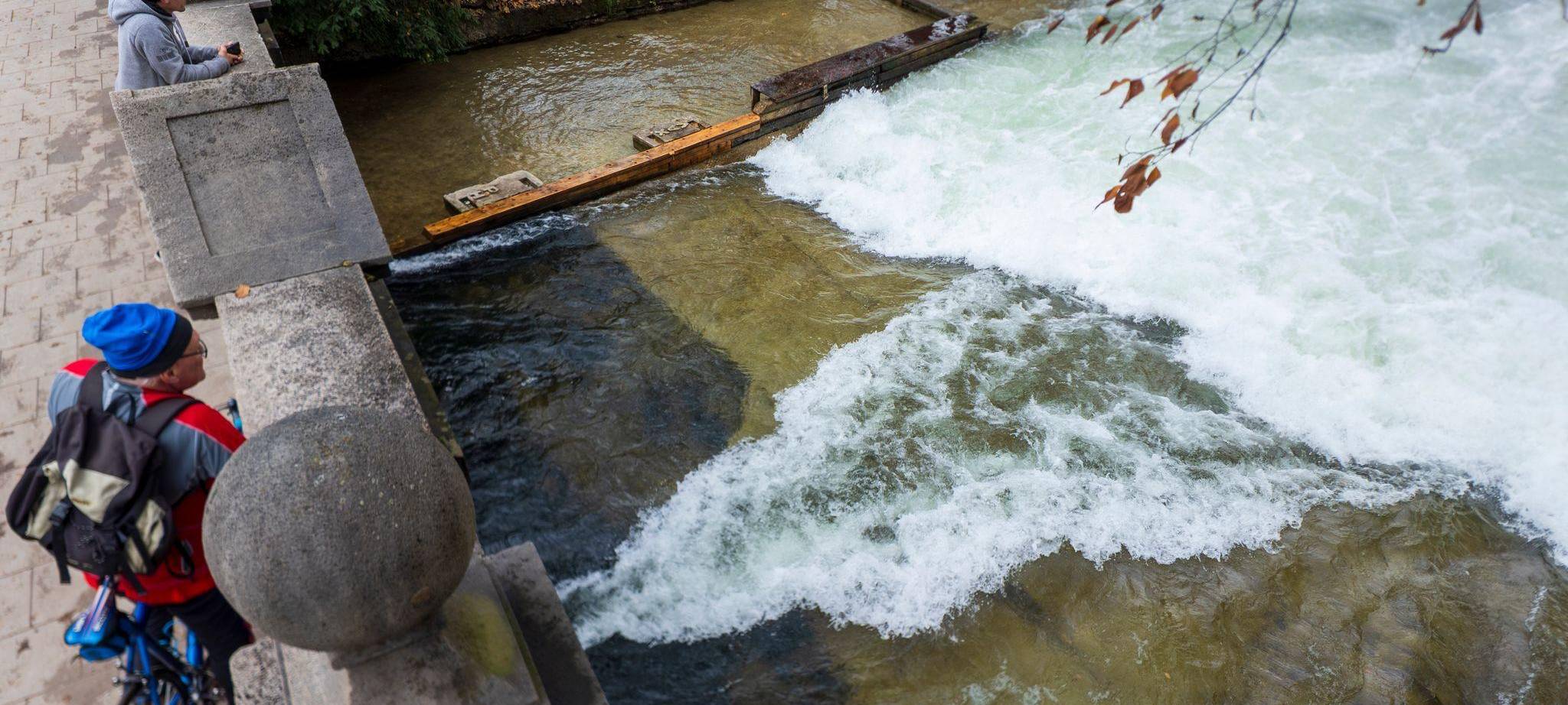 Weitere Entwicklung an der Eisbachwelle