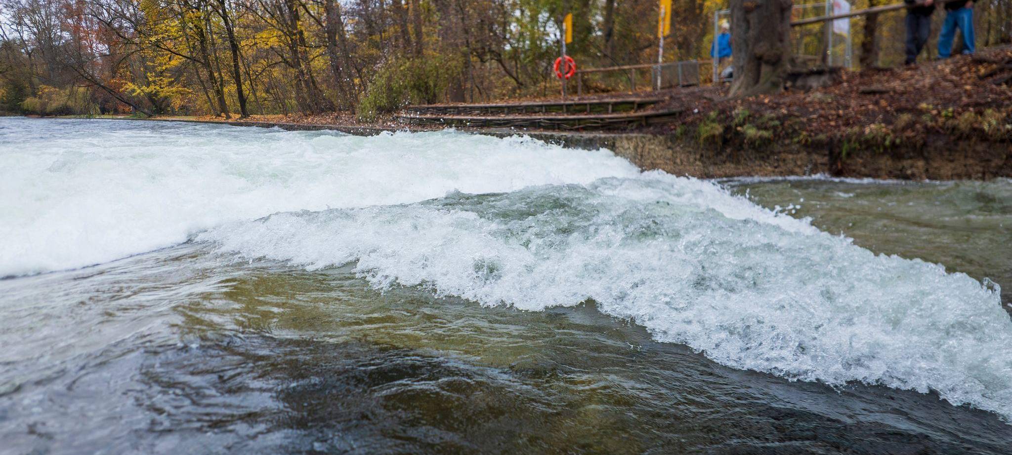 Weitere Entwicklung an der Eisbachwelle