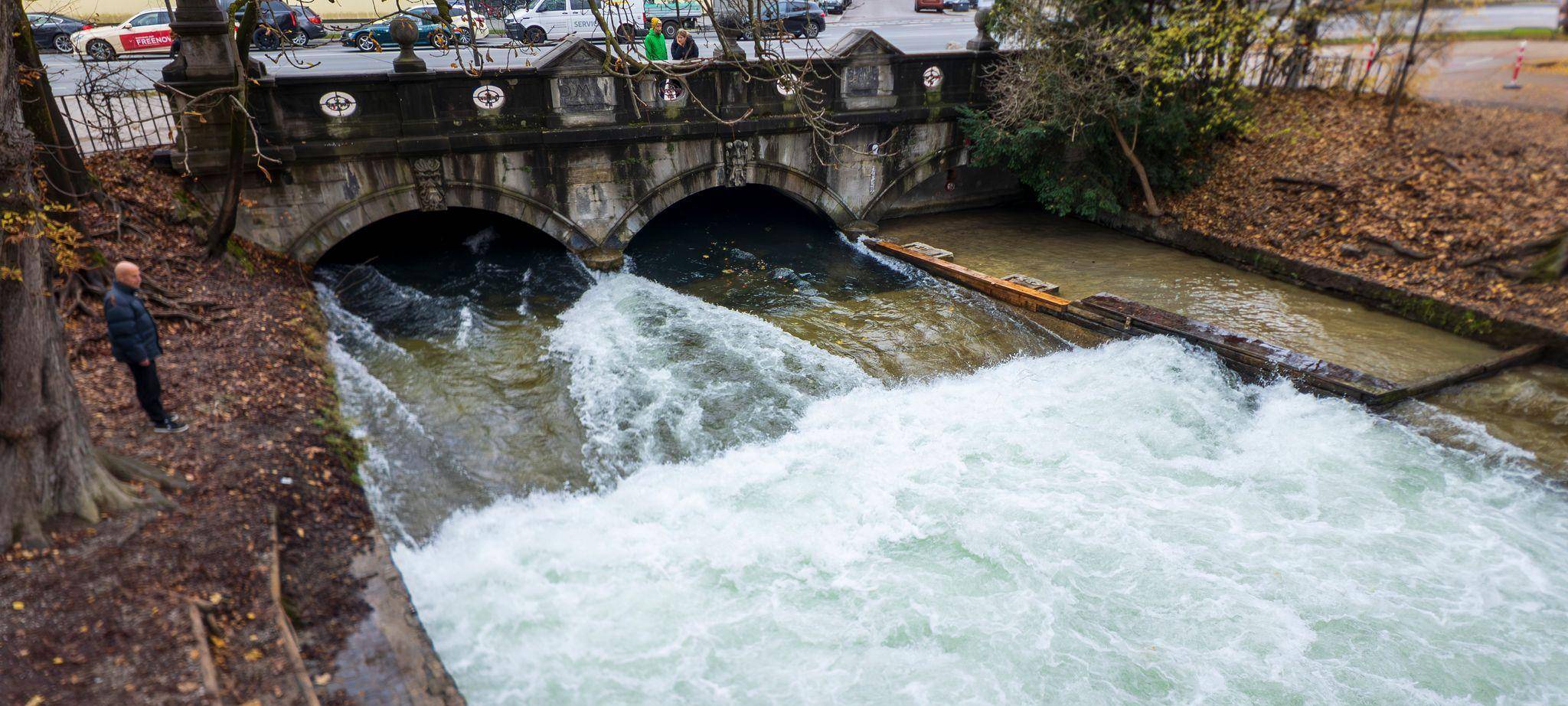 Weitere Entwicklung an der Eisbachwelle