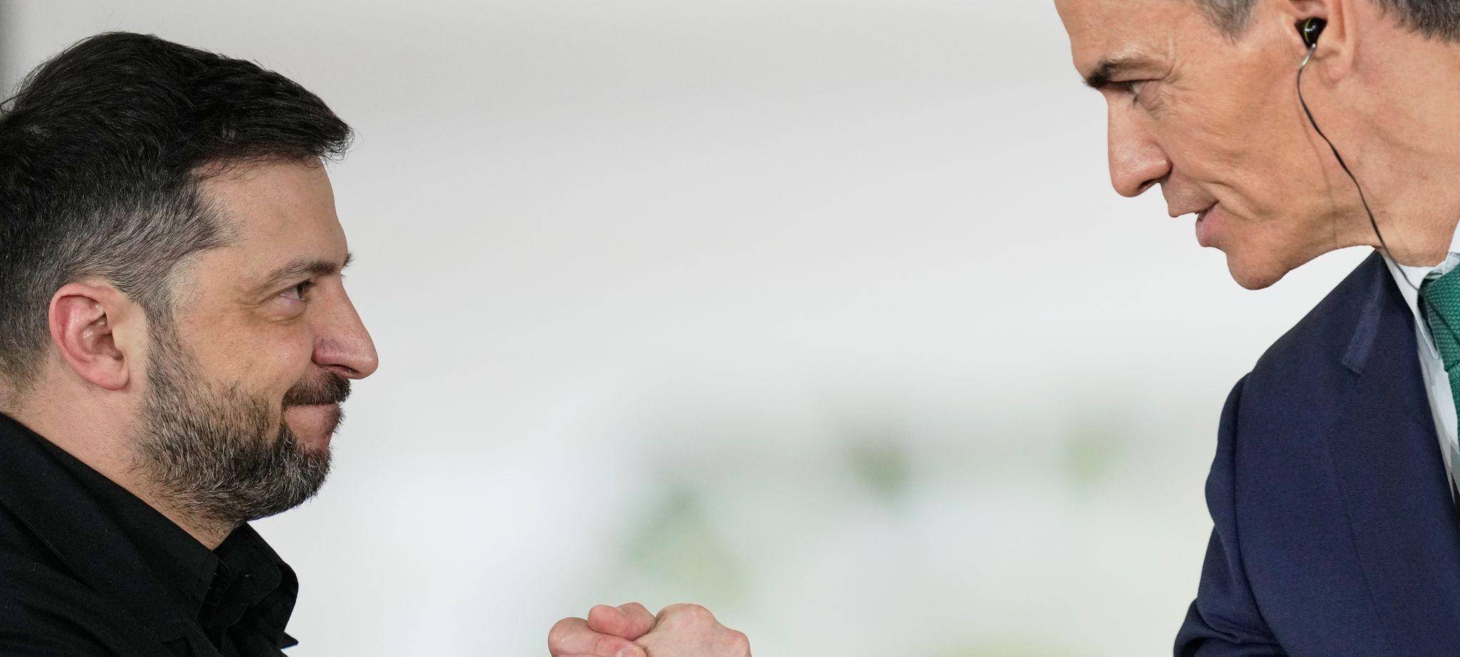 Ukraine-Krieg - Selenskyj in Madrid