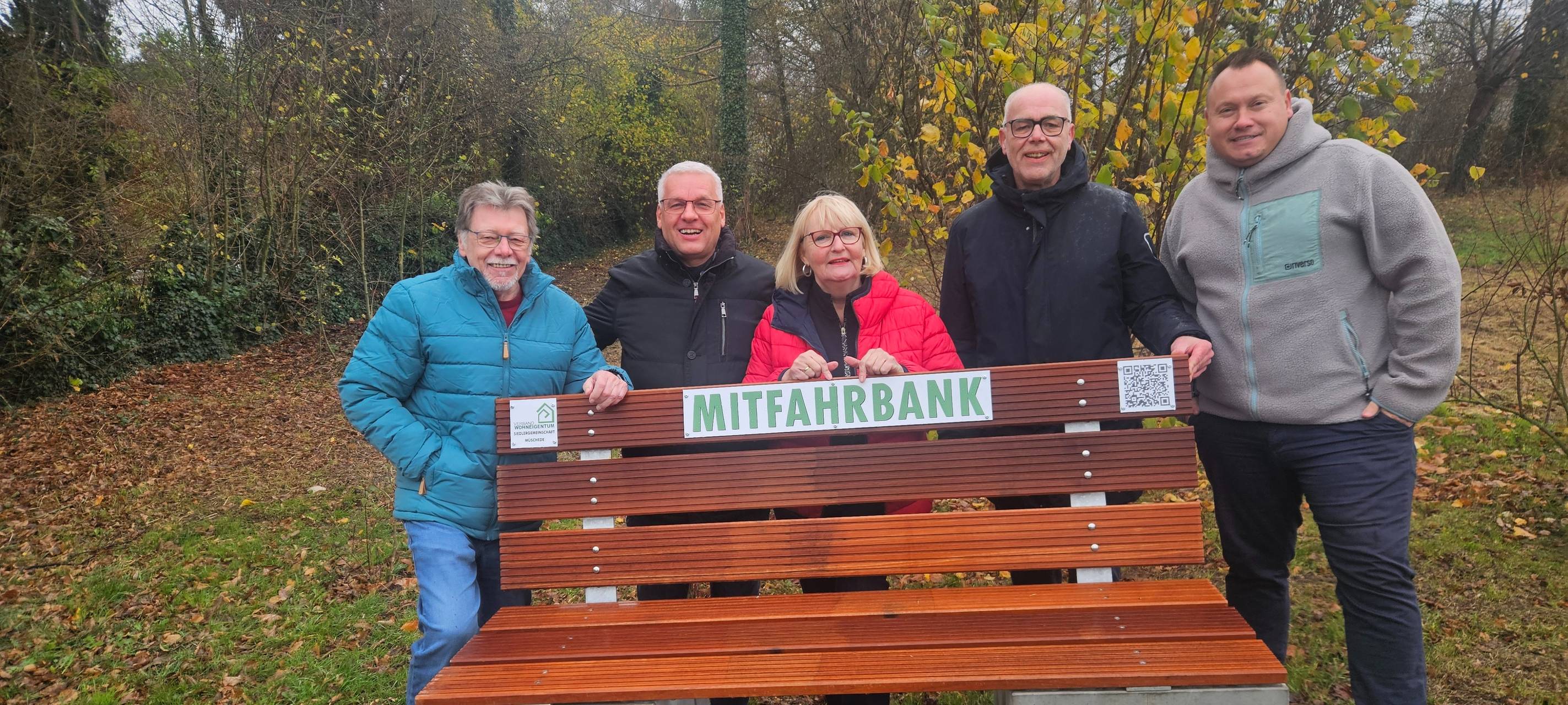 Mitfahrbank für Arnsberg-Müschede