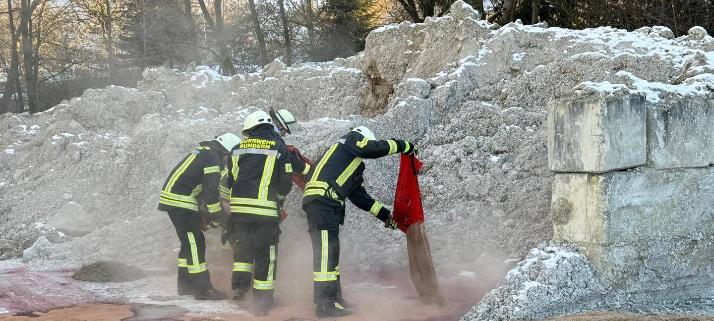 Feuerwehreinsatz in Westenfeld