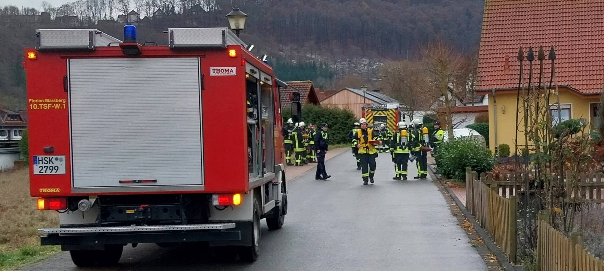 Defekte Gastherme in Marsberg-Bredelar