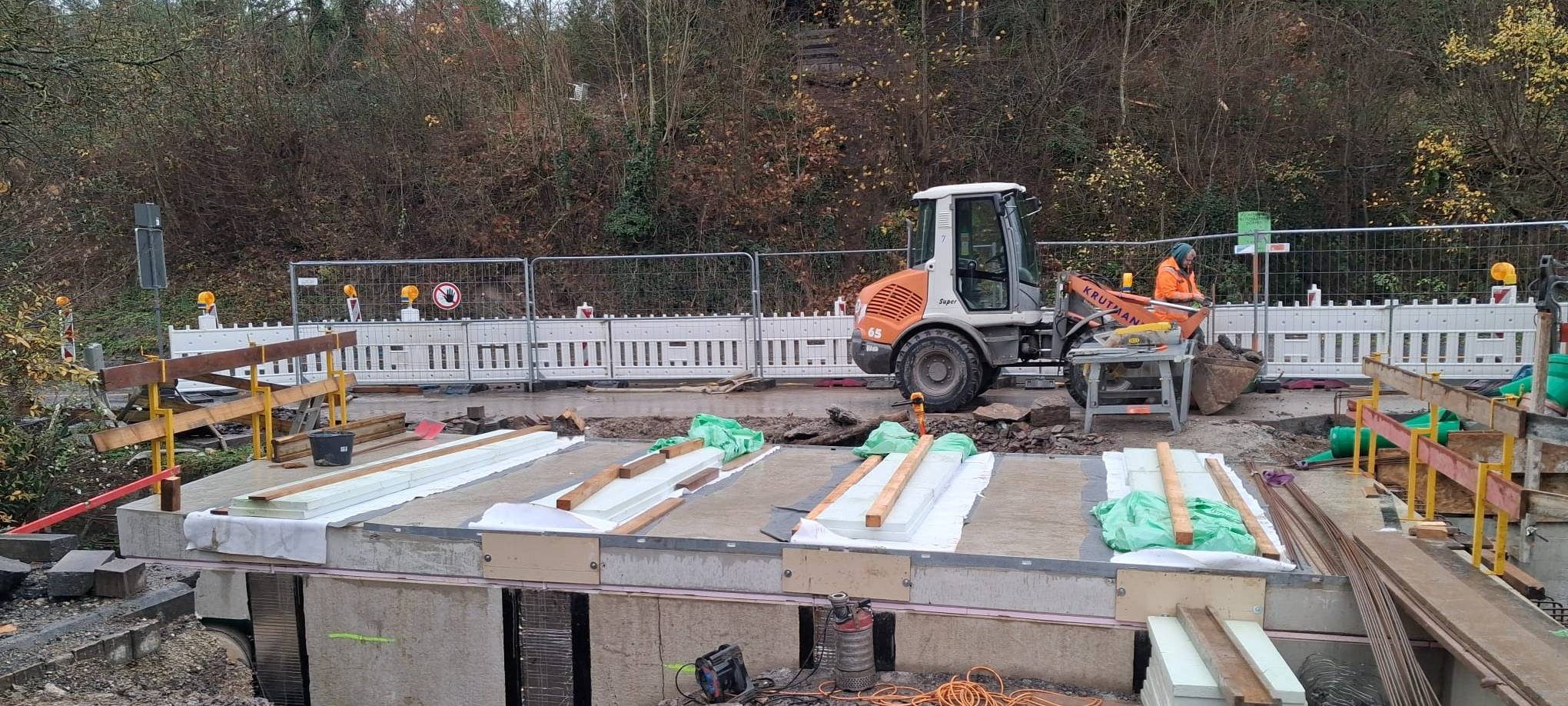 Bauarbeiten in Stockum verzögern sich