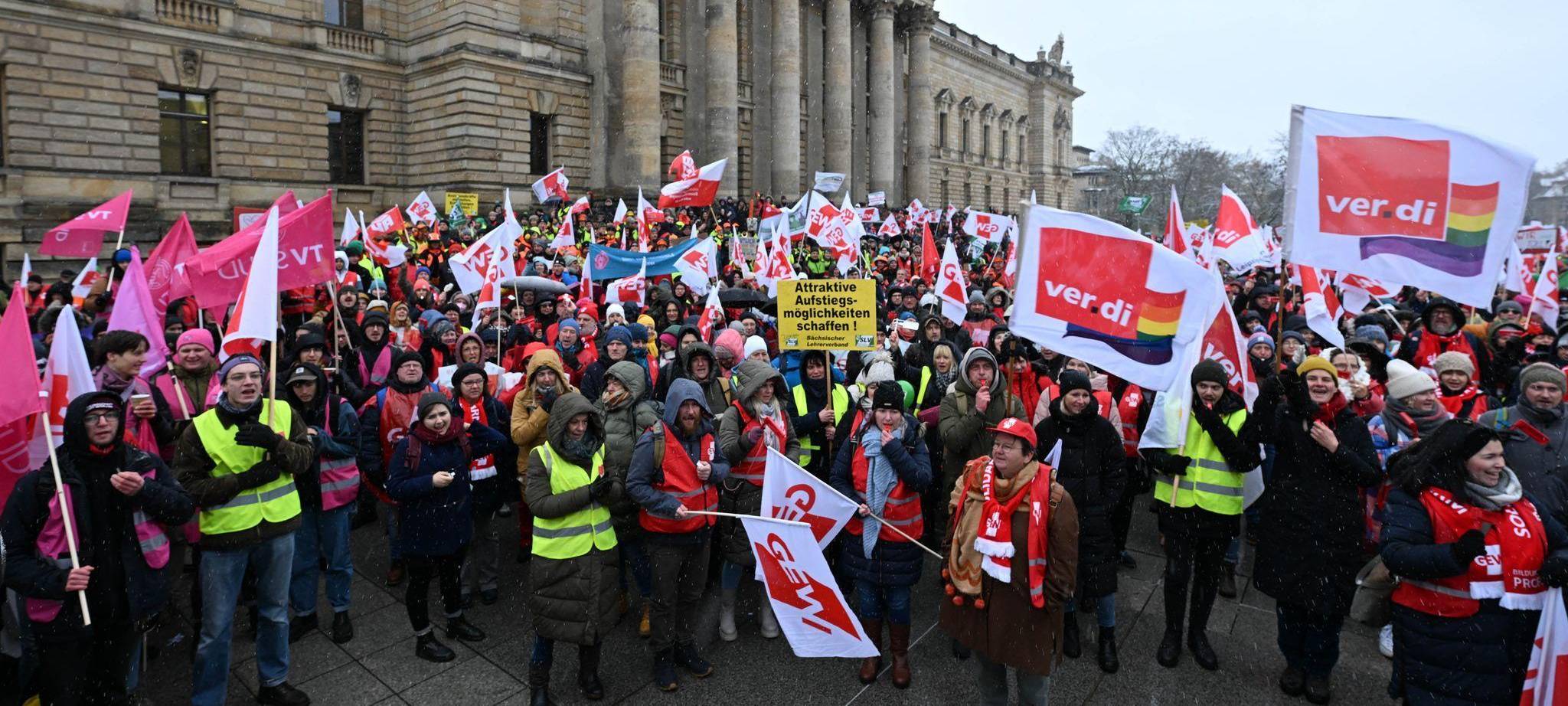GEW-Bildungsstreik - Leipzig