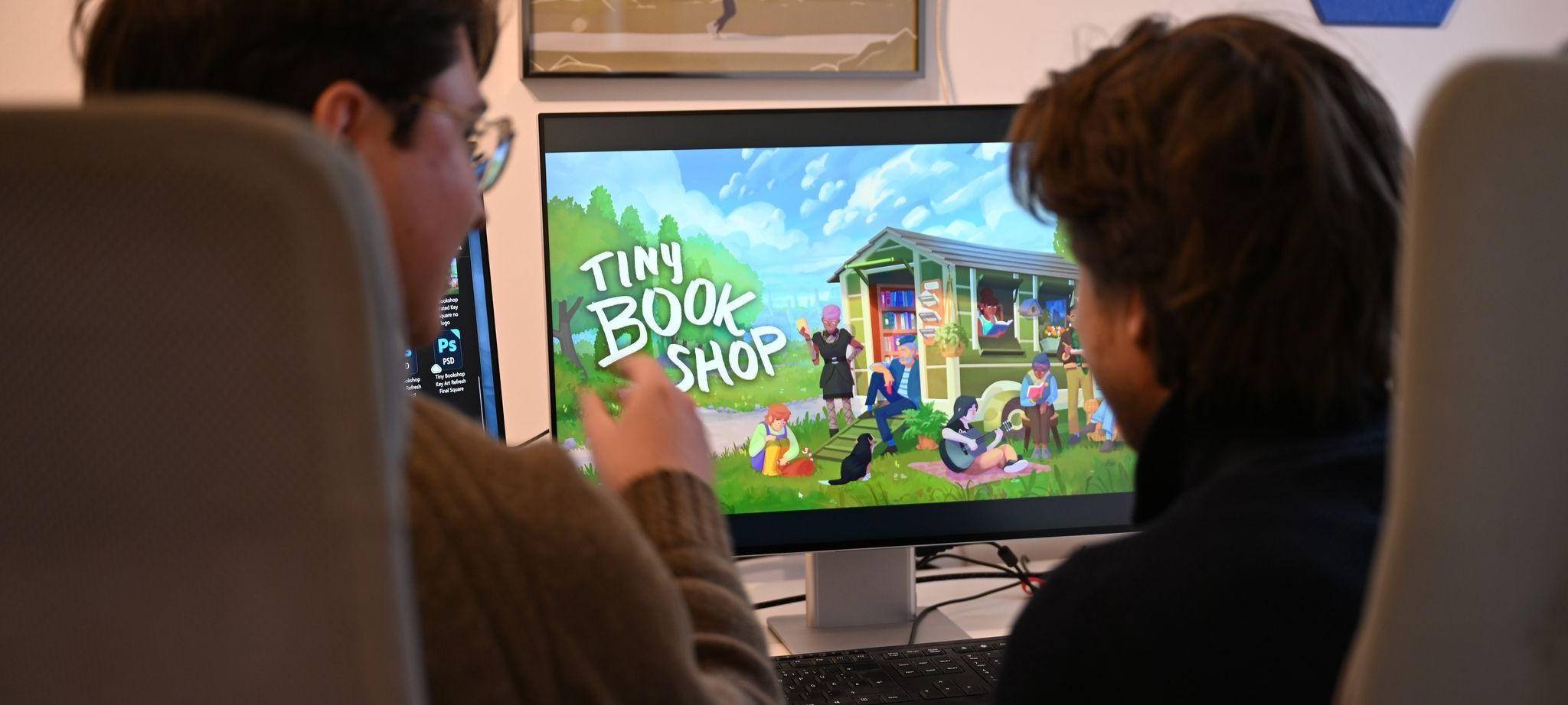 Die beiden Gamesentwickler