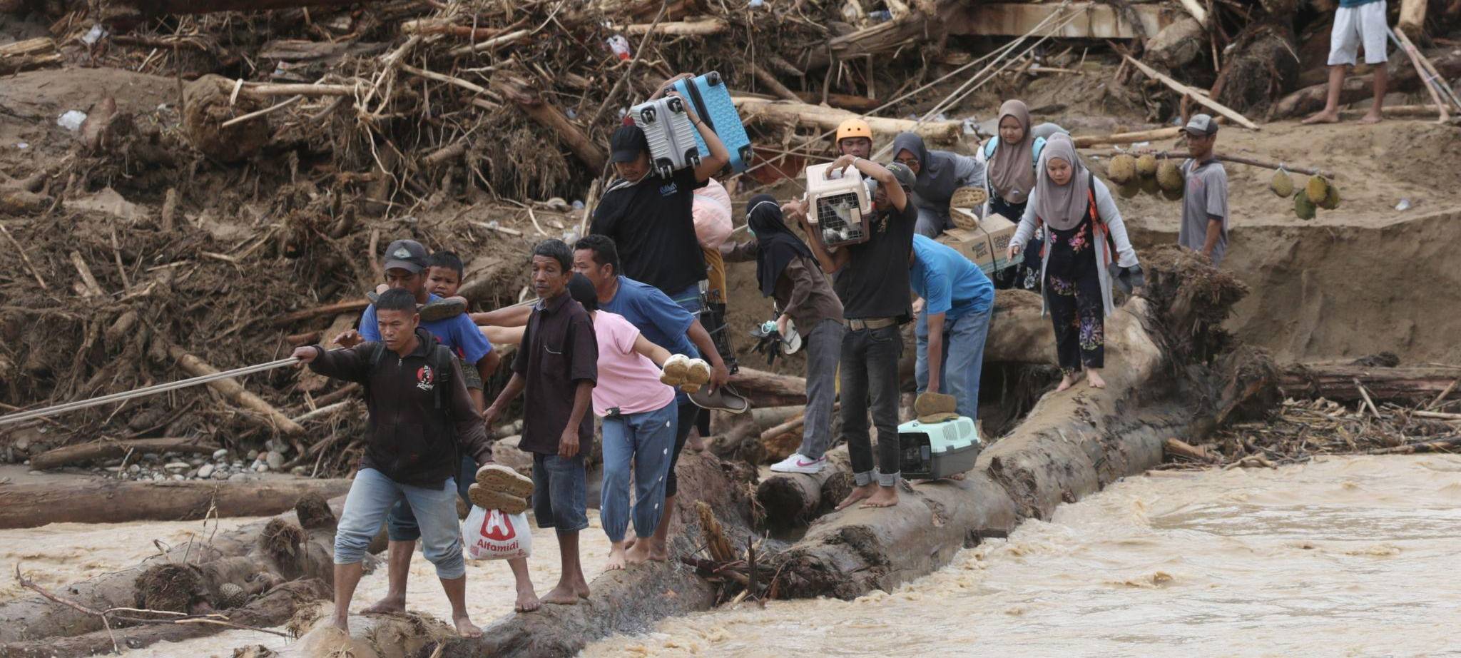 Überschwemmungen in Indonesien