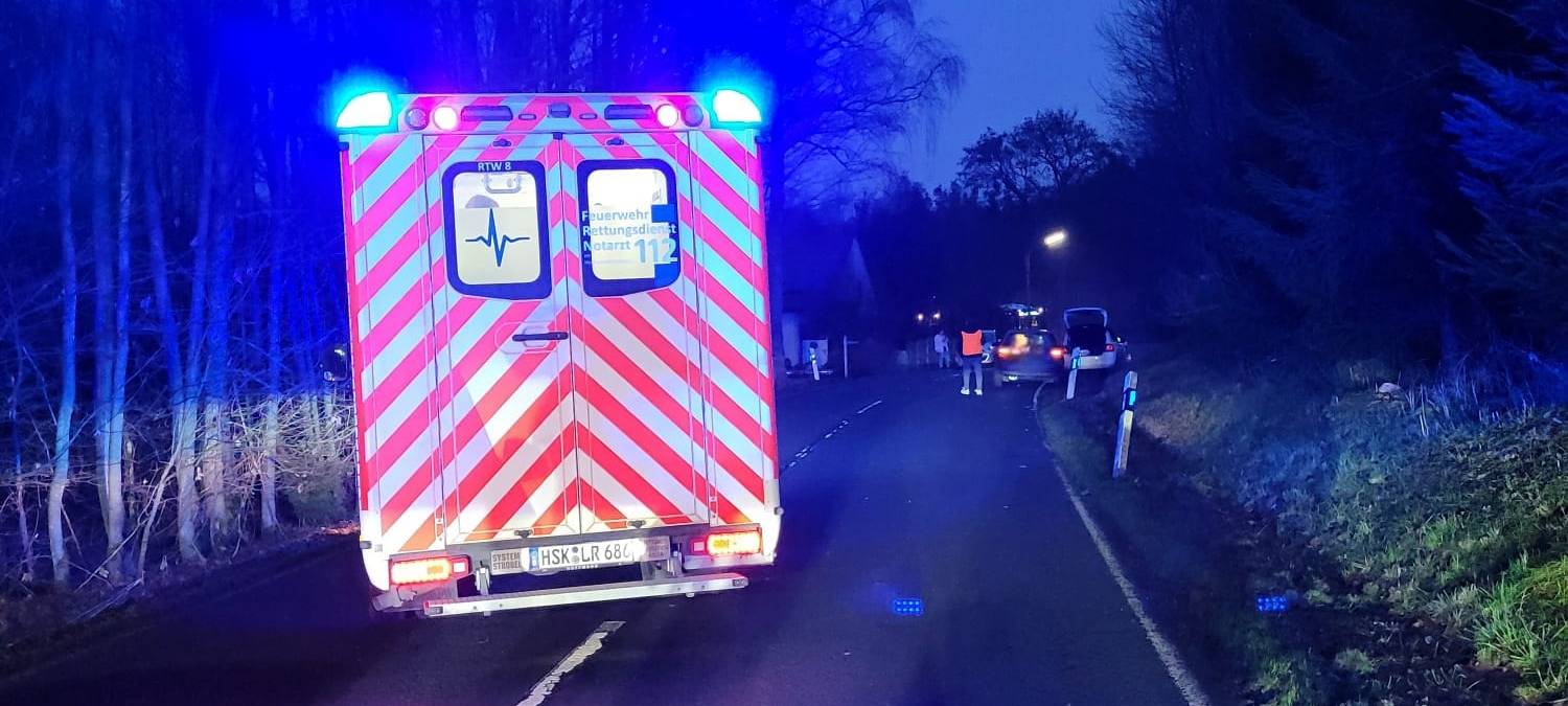 Unfall bei Sundern