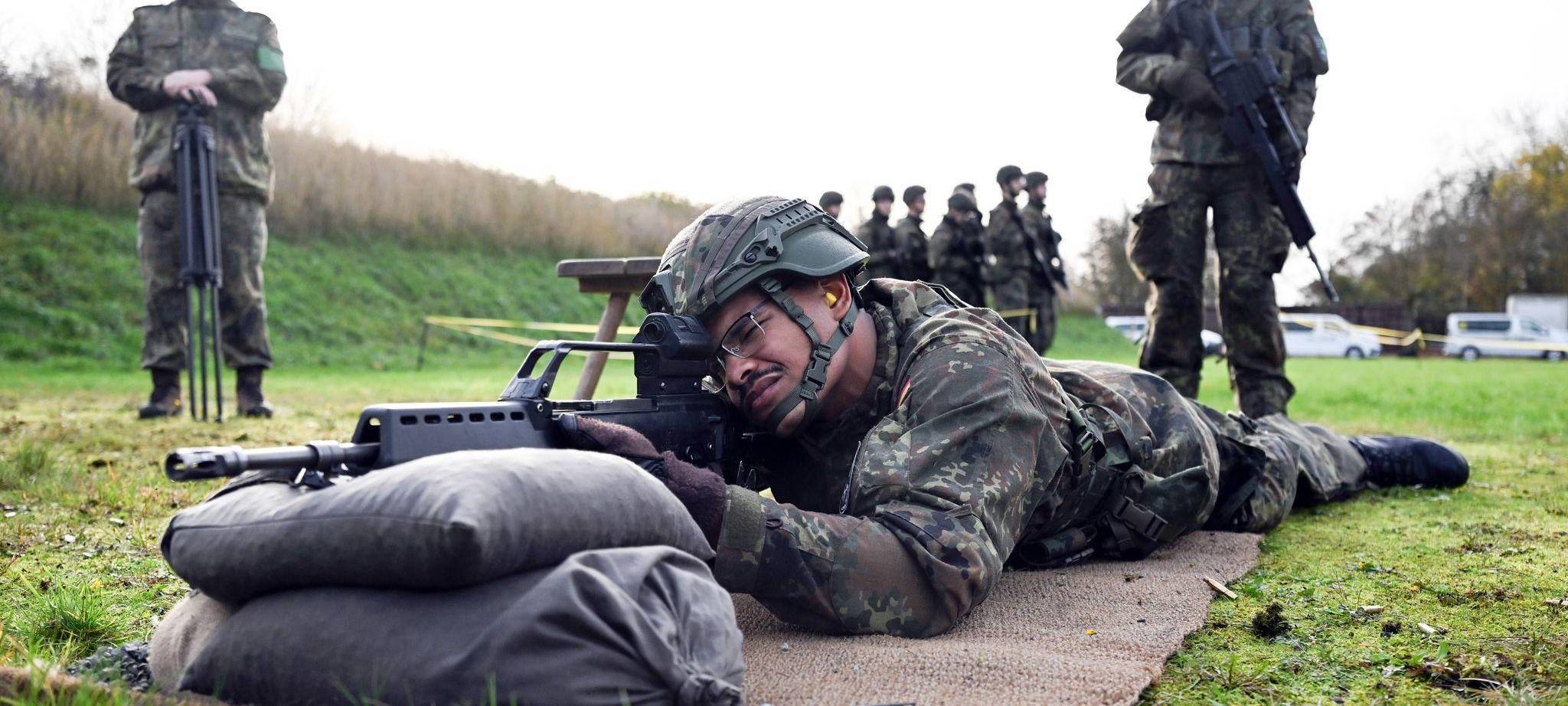 Medientag zur Basisausbildung bei der Bundeswehr