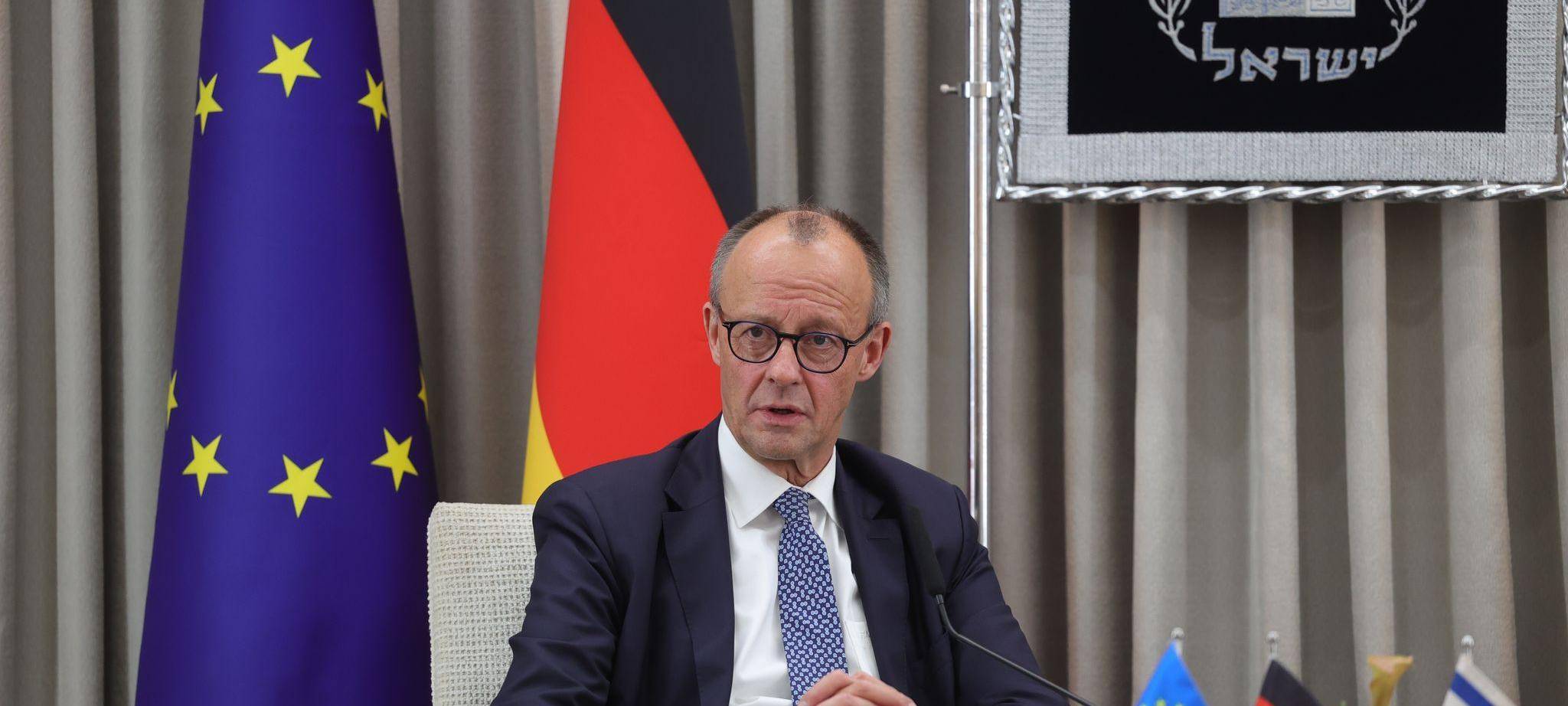 Kanzler Merz in Israel