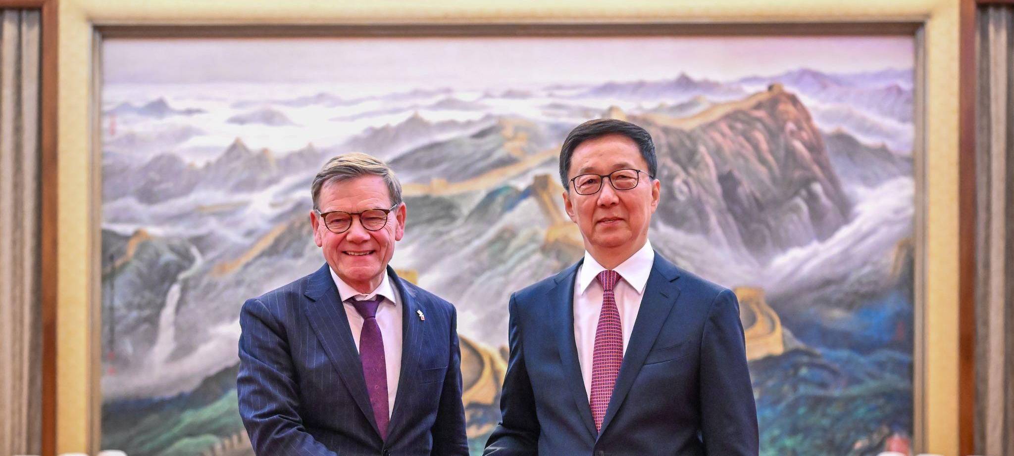 Außenminister Wadephul besucht China