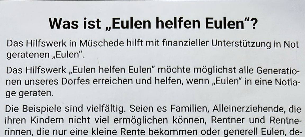 Zum Nachhören: Dorfhilfe in Müschede/Bruchhausen