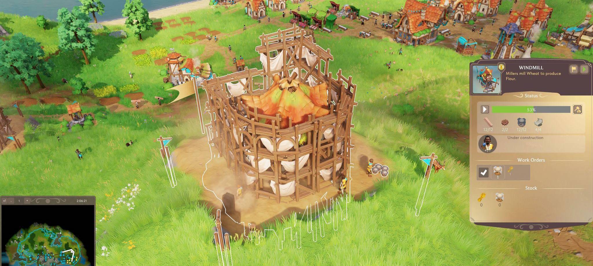 Screenshot vom Spiel «Pioneers of Pagonia»