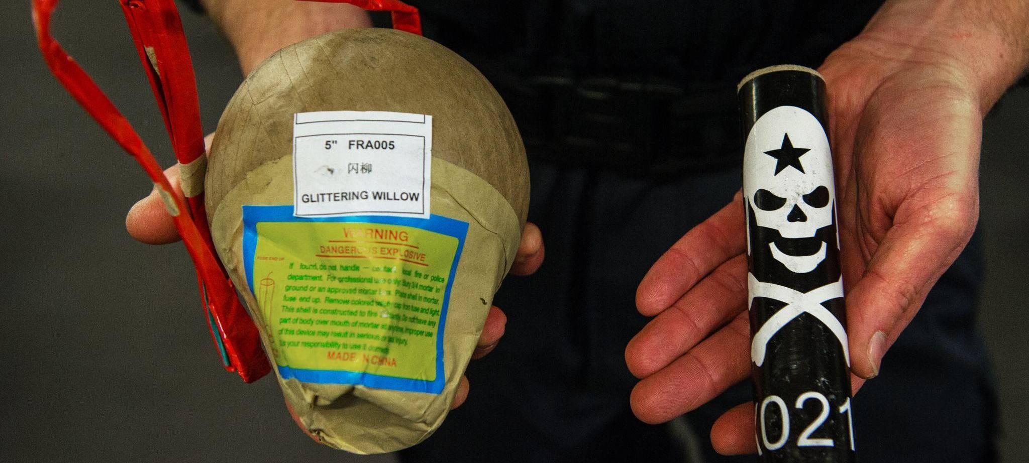 Illegale Feuerwerkskörper