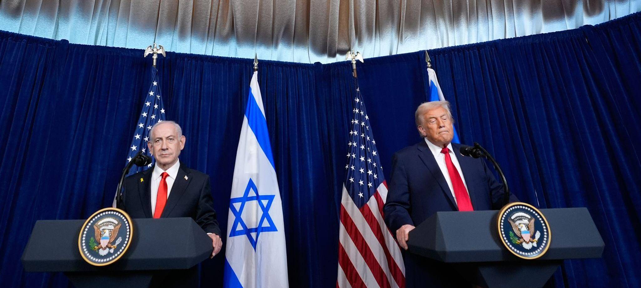 US-Präsident Trump empfängt Israels Ministerpräsident Netanjahu
