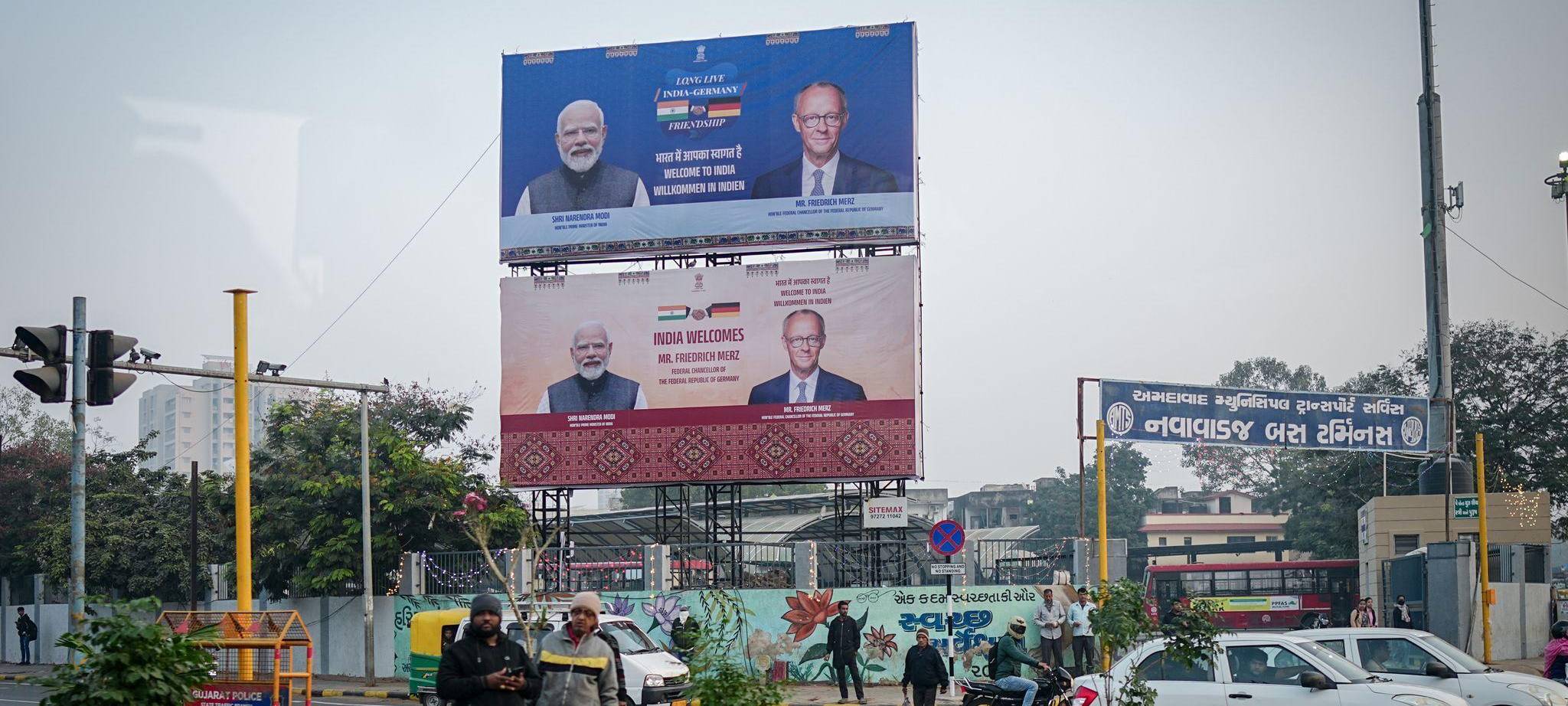 Bundeskanzler Merz in Indien
